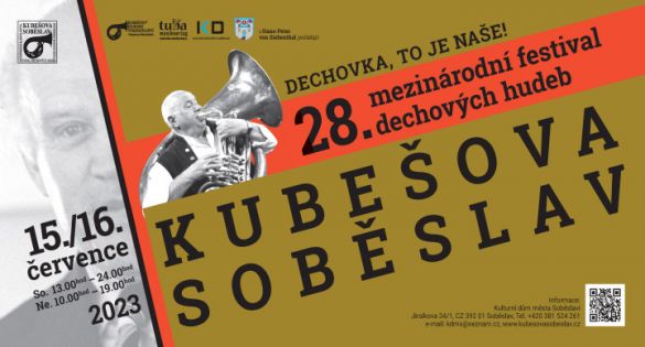 28. mezinárodní festival dechových hudeb 2023