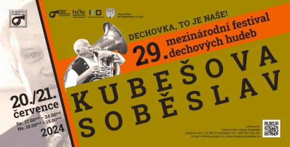 29. mezinárodní festival dechových hudeb 2024