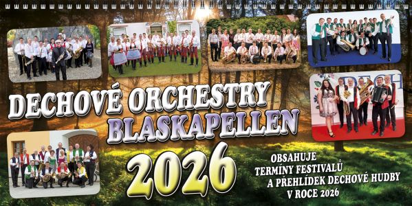 Kalendář dechových hudeb 2026