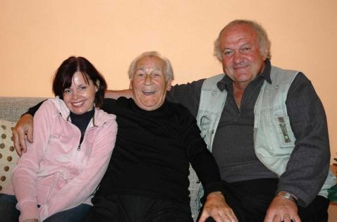 Iva Zbořilová, Standa Procházka, Milan Černohouz, Borkovice, Jižní Čechy 2008